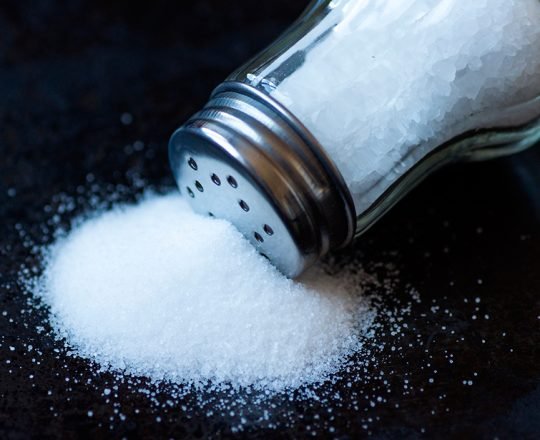 Baixa ingestão de sal também pode ser prejudicial