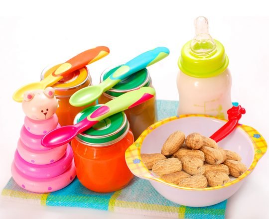 Pesquisa sugere introdução de amendoim na dieta de bebês