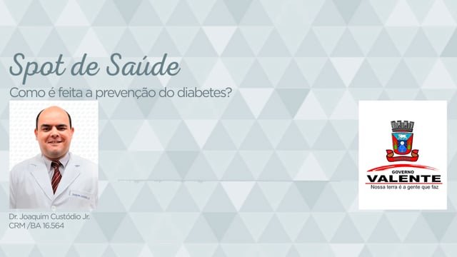 Como é feita a prevenção do diabetes?