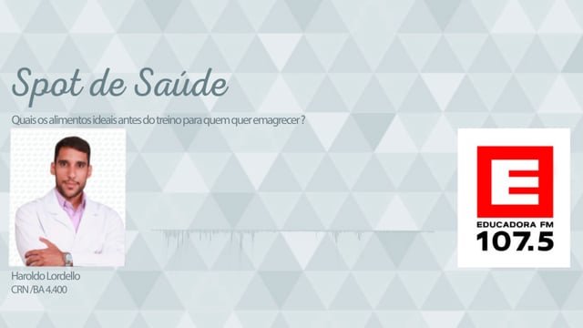 Quais os alimentos ideais antes do treino para quem quer emagrecer?