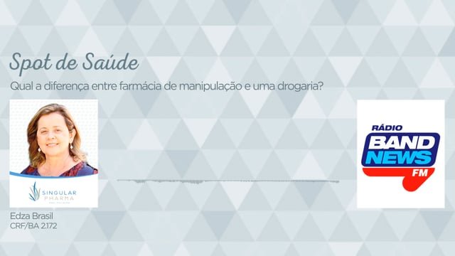 Qual a diferença entre farmácia de manipulação e uma drogaria?