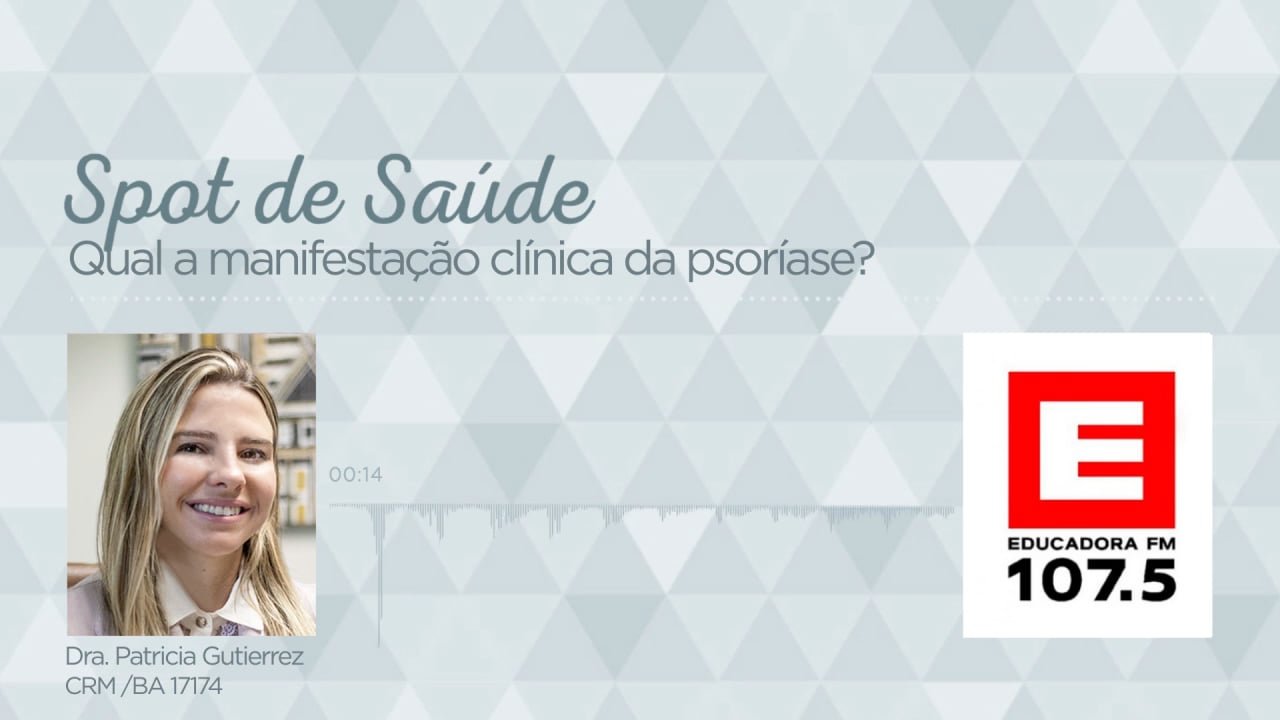 Qual a manifestação clínica da psoríase?