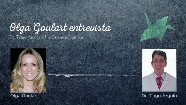 Tema: Estenose Lombar