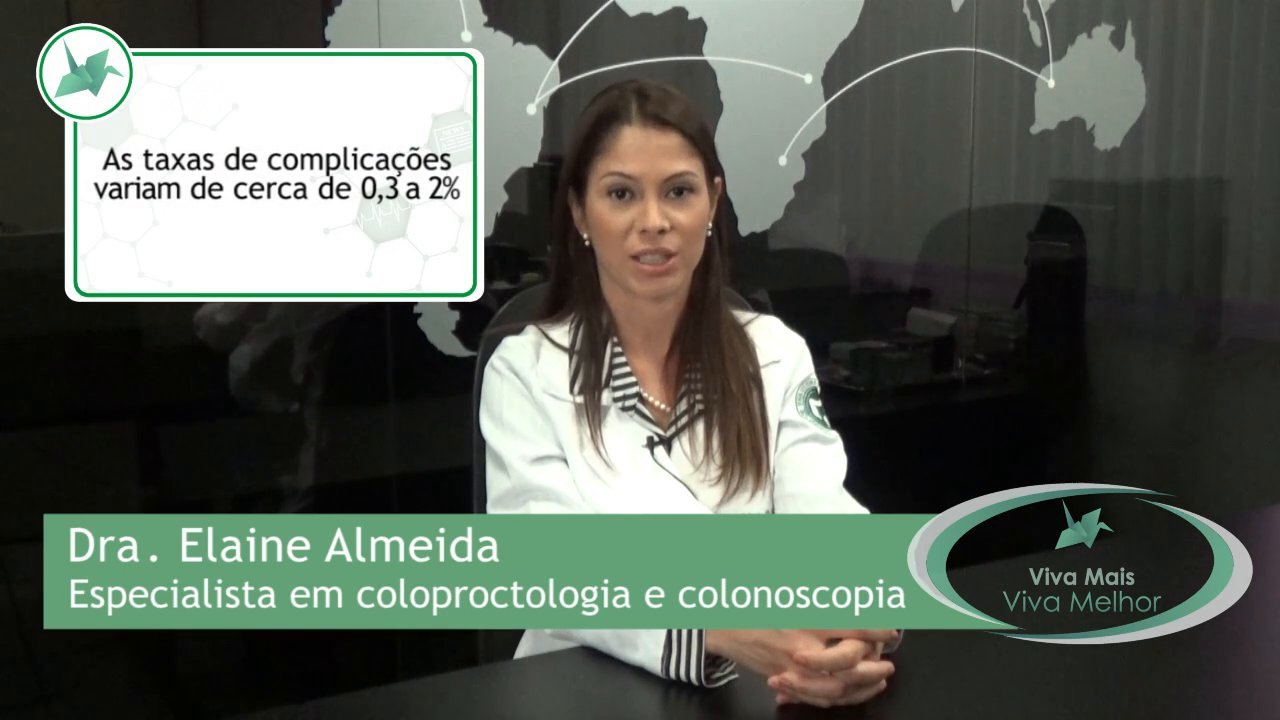 Quais as possíveis complicações e riscos da colonoscopia?